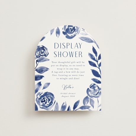 Bridal Shower Insert Cards