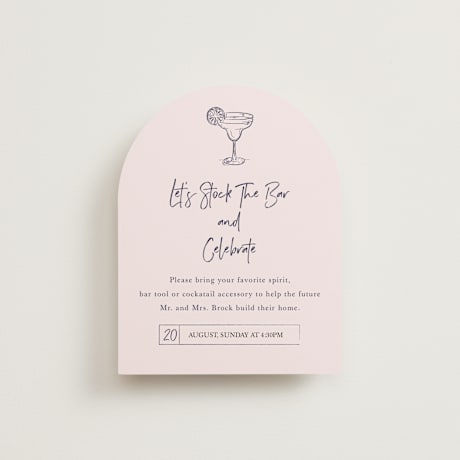 Bridal Shower Insert Cards