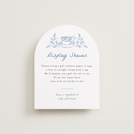 Bridal Shower Insert Cards
