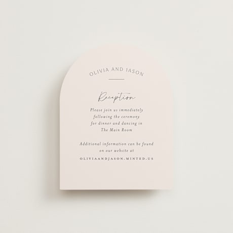 Reception Cards