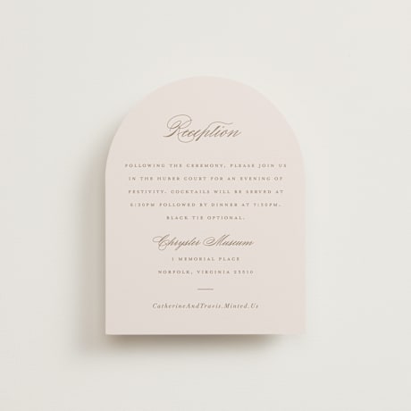 Reception Cards