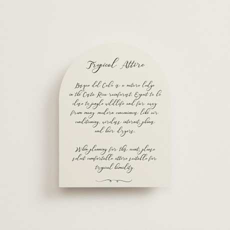 Reception Cards
