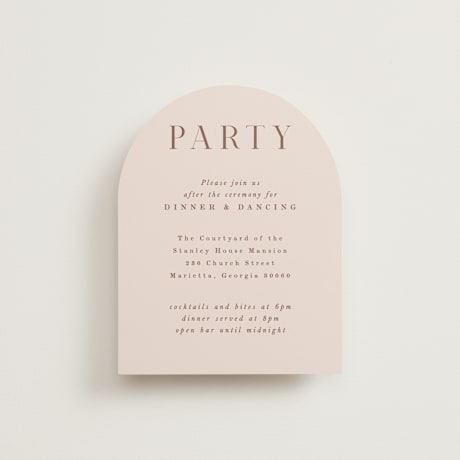 Reception Cards