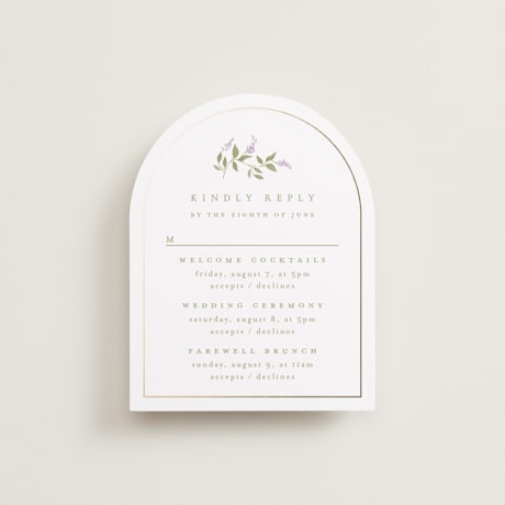 Multi-Event RSVP Cards