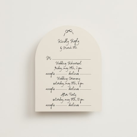 Multi-Event RSVP Cards
