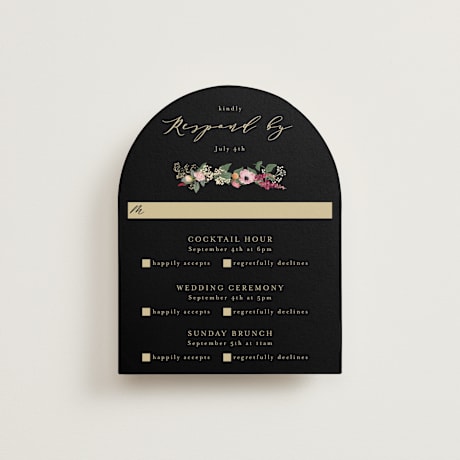 Multi-Event RSVP Cards