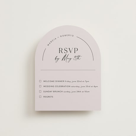 Multi-Event RSVP Cards