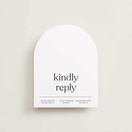 RSVP Online Enclosure Cards