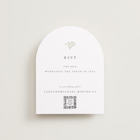 RSVP Online Enclosure Cards