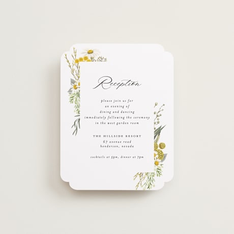 Reception Cards