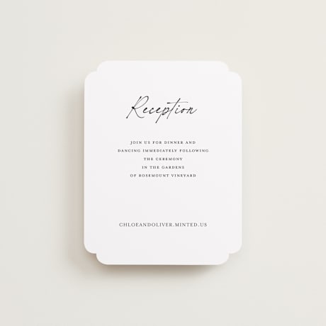 Reception Cards