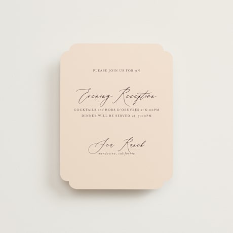 Reception Cards