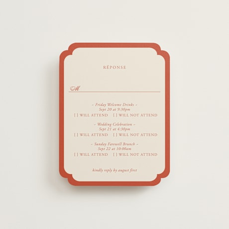 Multi-Event RSVP Cards