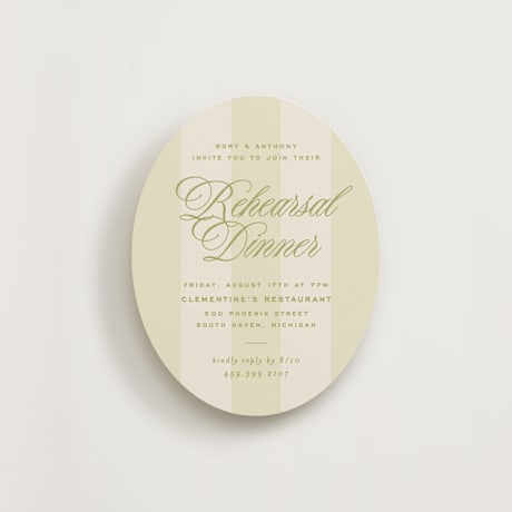 Rehearsal Dinner Cards