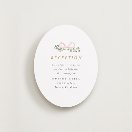 Reception Cards