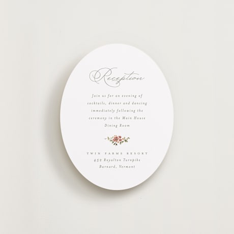 Reception Cards