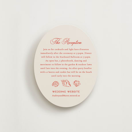 Reception Cards