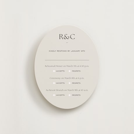 Multi-Event RSVP Cards