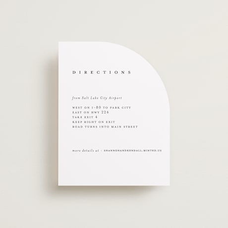 Direction Cards