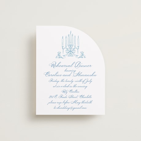 Rehearsal Dinner Cards