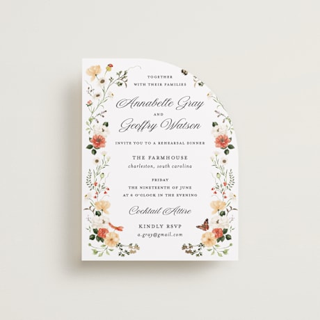 Rehearsal Dinner Cards