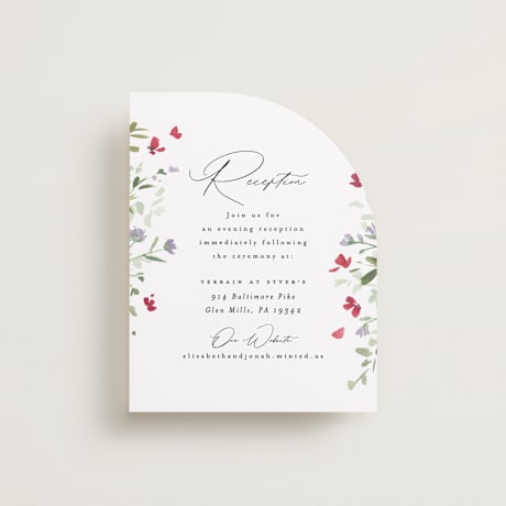 Reception Cards