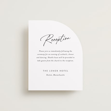 Reception Cards