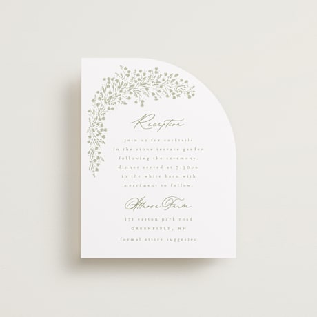 Reception Cards