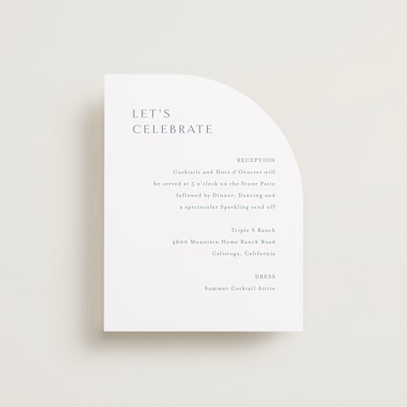 Reception Cards
