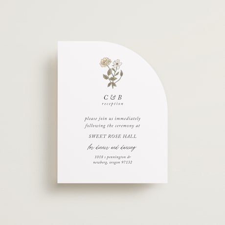 Reception Cards