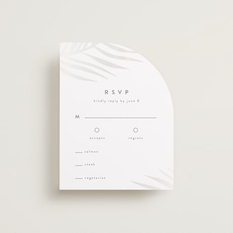 Gloss-Press RSVP Cards