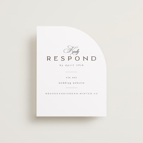 RSVP Online Enclosure Cards