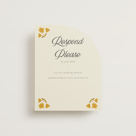 RSVP Online Enclosure Cards