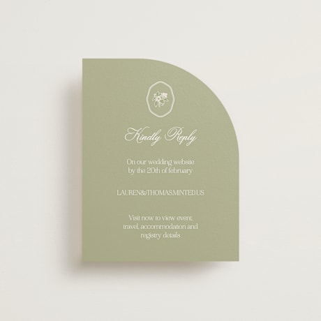 RSVP Online Enclosure Cards