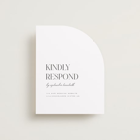 RSVP Online Enclosure Cards