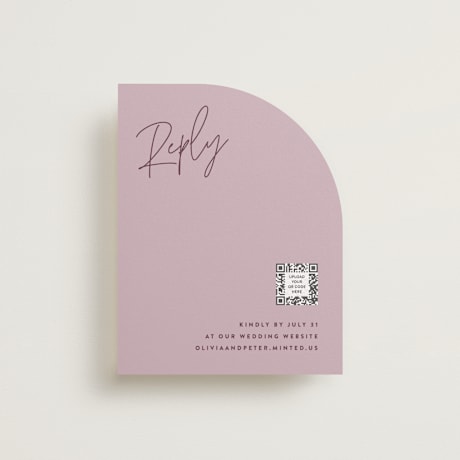 RSVP Online Enclosure Cards