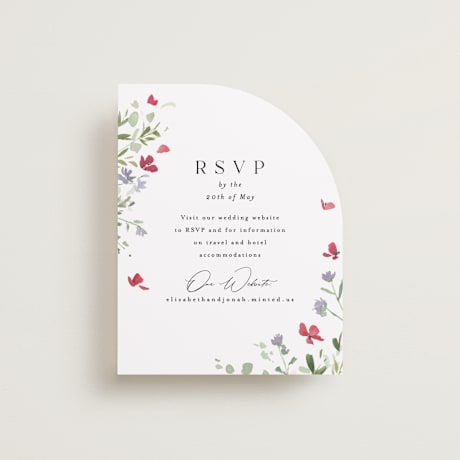 RSVP Online Enclosure Cards