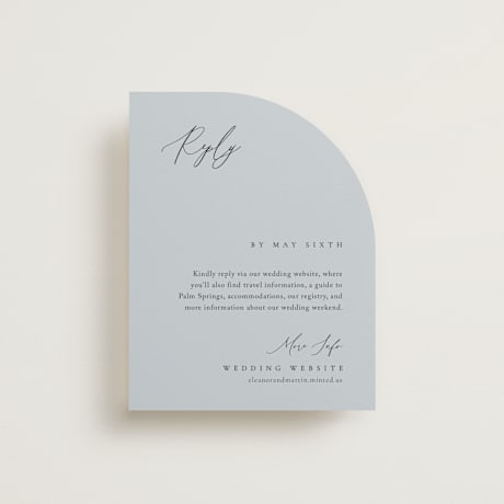 RSVP Online Enclosure Cards