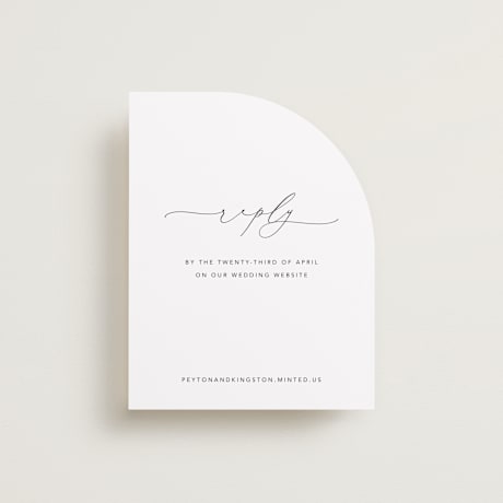 RSVP Online Enclosure Cards