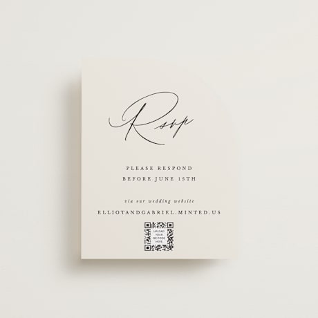 RSVP Online Enclosure Cards