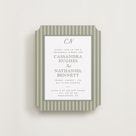 Rehearsal Dinner Cards