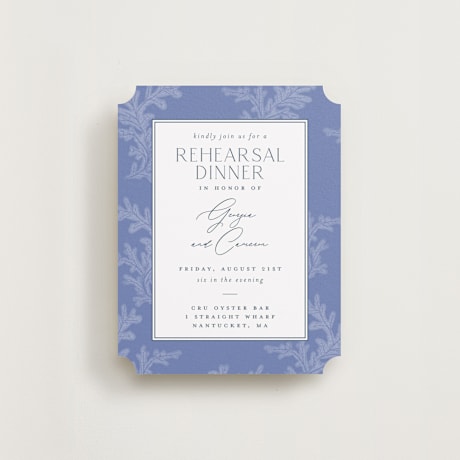 Rehearsal Dinner Cards