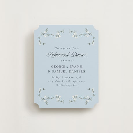 Rehearsal Dinner Cards