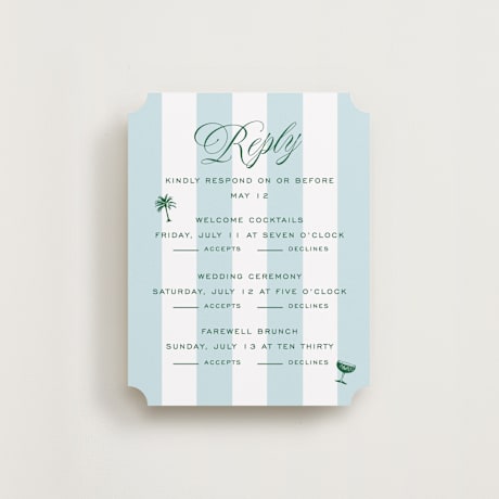 Multi-Event RSVP Cards