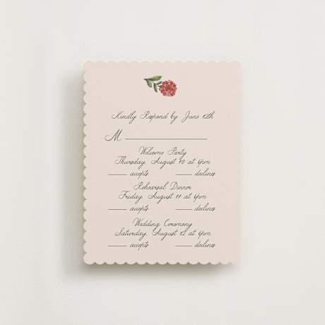 Multi-Event RSVP Cards