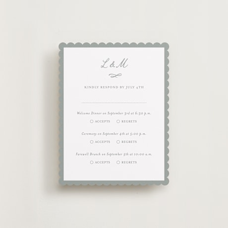 Multi-Event RSVP Cards