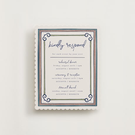 Multi-Event RSVP Cards