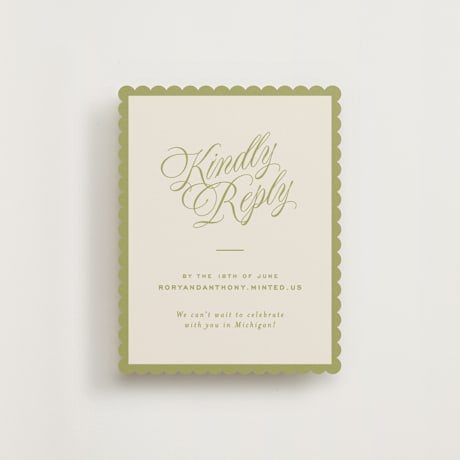 RSVP Online Enclosure Cards
