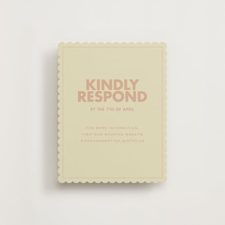 RSVP Online Enclosure Cards