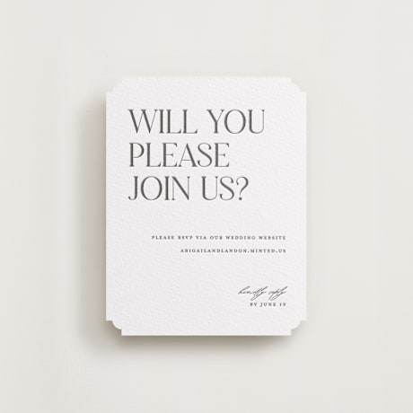 RSVP Online Enclosure Cards